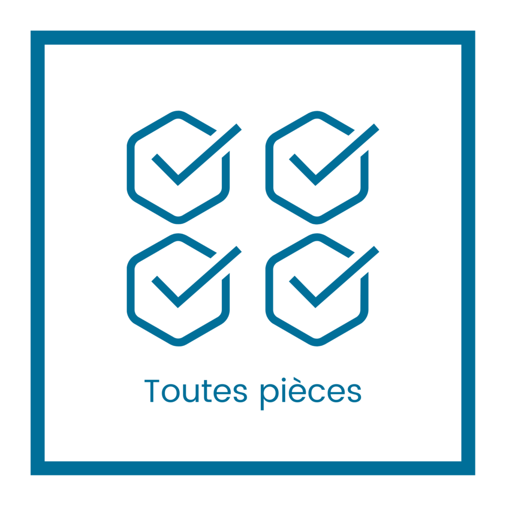 Produit pouvant être utilisé dans toutes les pièces