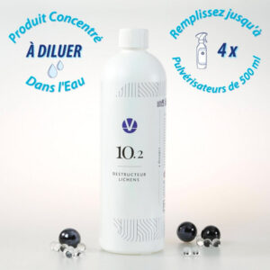 Produit salle de bain anti-moisissures et lichens