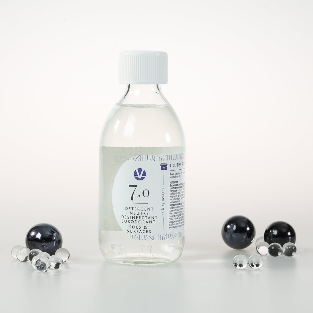 Détergent neutre désinfectant surodorant sols et surfaces